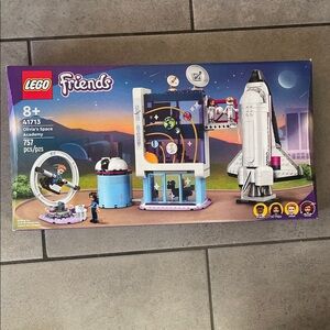 LEGO Friends Olivia’s Space Academy Building Set - Blue, White, Black